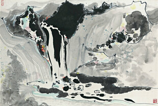 水墨山水意境画