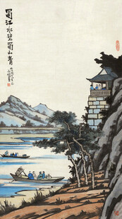 山水楼阁图