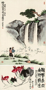 水墨山水间的诗意景致