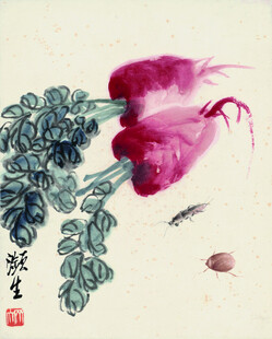 水墨花卉图