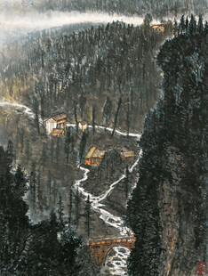 山间蜿蜒公路