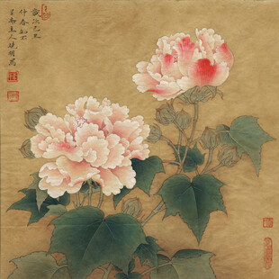 国画牡丹图