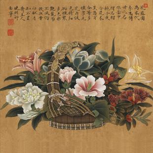 中式花鸟图
