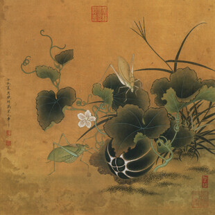 水墨花卉图