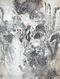抽象水墨风格艺术画作