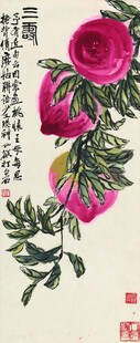 中式刺绣玫瑰花卉图案