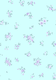 淡蓝底碎花清新图案