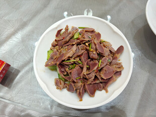 炒鸭胗
