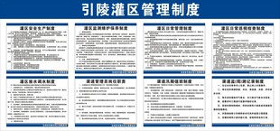 灌区管理制度展示