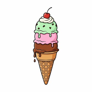 雪糕插图