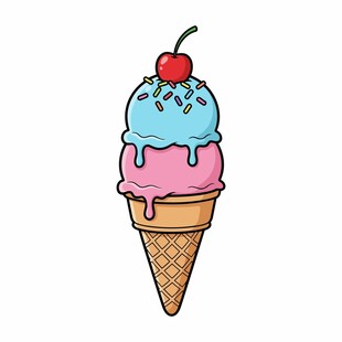 雪糕插图