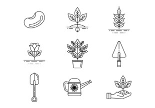 植物种植图标