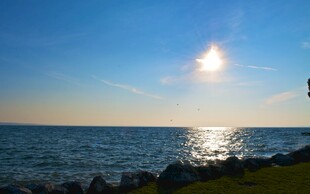 海边日落美景