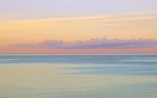 海边黄昏美景