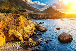 海边日落美景