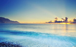 海边日落美景