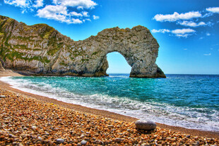 英国杜德尔门海岸美景