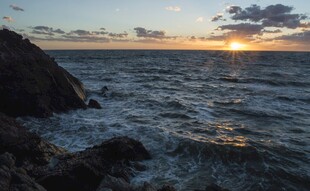 海边日落美景