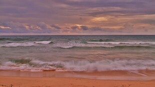 海边黄昏美景