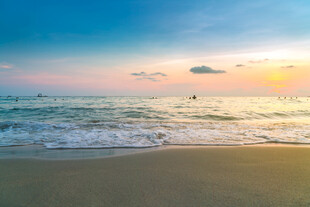 海边日落美景