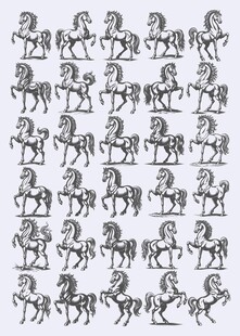骏马图案合集
