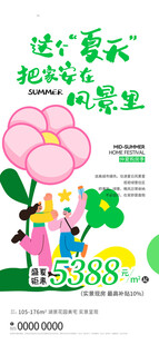绿色职业招聘宣传海报