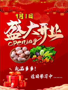 盛大开业 