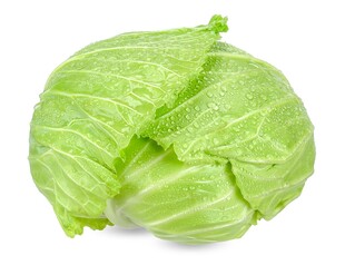 新鲜圆白菜