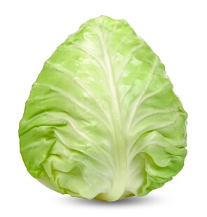 新鲜圆白菜
