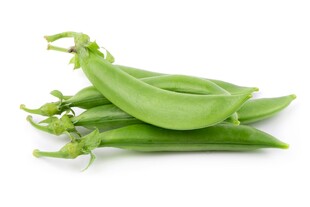新鲜翠绿荷兰豆