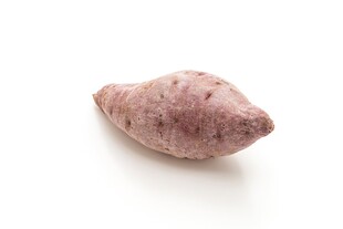 单个紫薯特写