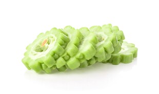 新鲜切段苦瓜