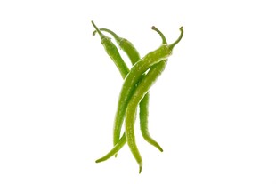 新鲜翠绿四季豆