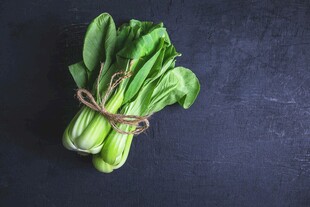 新鲜捆扎青菜