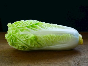 一颗新鲜的大白菜