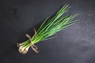 新鲜小葱一束
