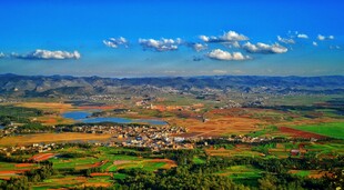 美丽乡村田园风光景色