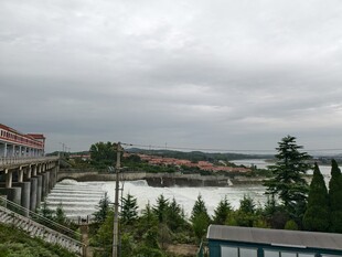 门楼水库泄洪