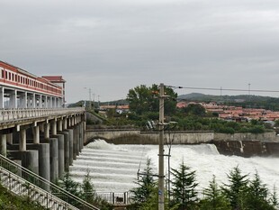 门楼水库泄洪