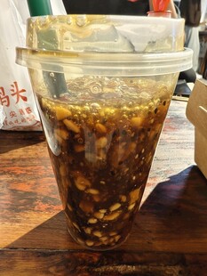 红糖坚果莲子粥