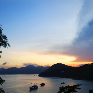 海边日落美景