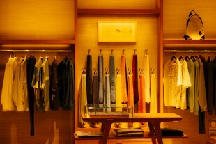温馨现代风衣帽间展示