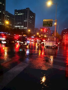 雨夜街道