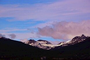壮丽雪山美景