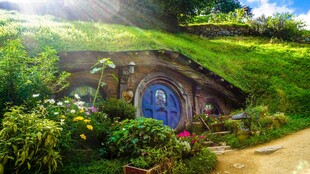 霍比特人风格的梦幻小屋