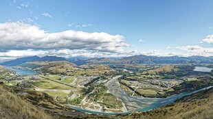 壮丽山川全景风光