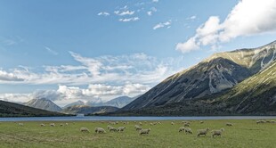 草原山峦间的壮美风光
