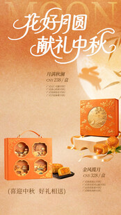 花好月圆中秋礼盒展示
