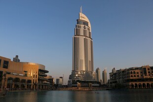 迪拜高楼景观