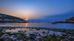 海边日落美景